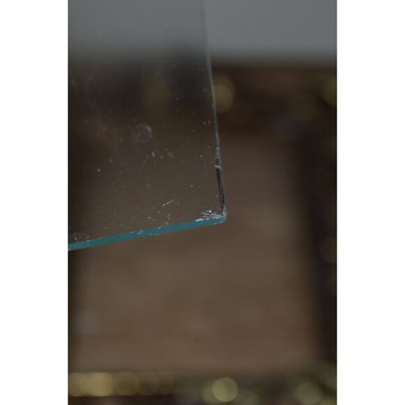 Vintage Metal Ornate Picture Frame Heavy Hollywood Regency Easel Gold Tone READ - Picture 9 of 11